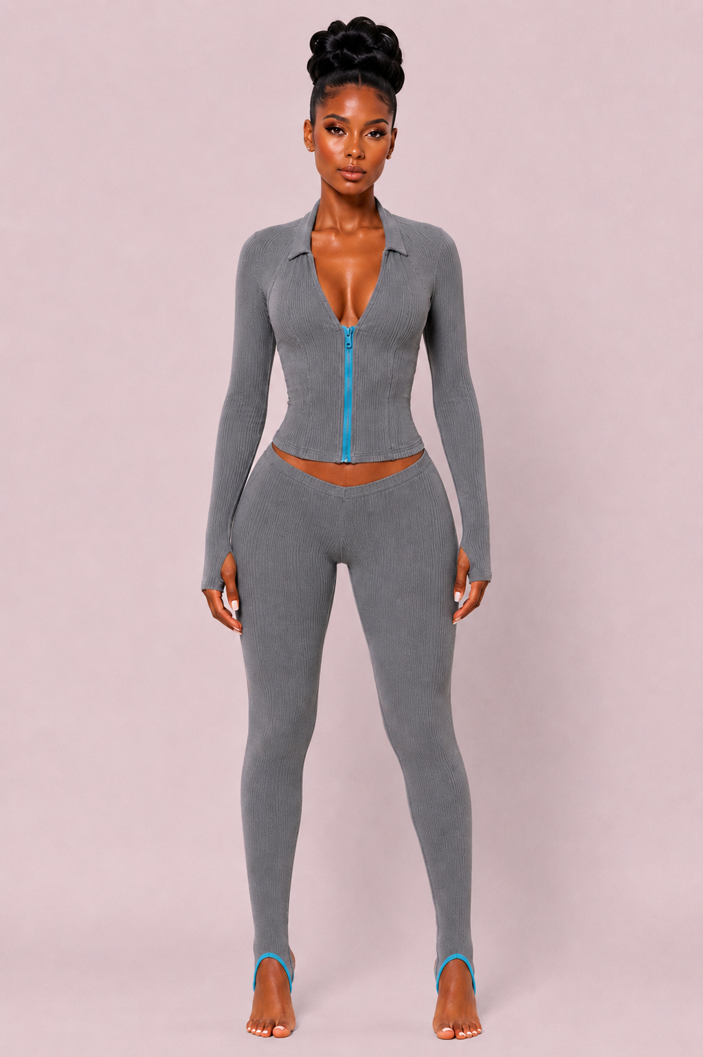 THE RORY LEGGINGS (smoke grey)