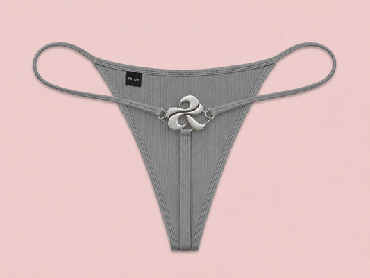 SYMBOL G STRING (Smoke grey)
