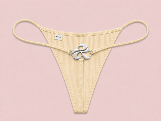SYMBOL THONG (Buttercream)