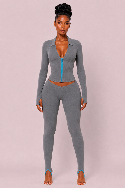THE RORY JACKET ( smoke grey)