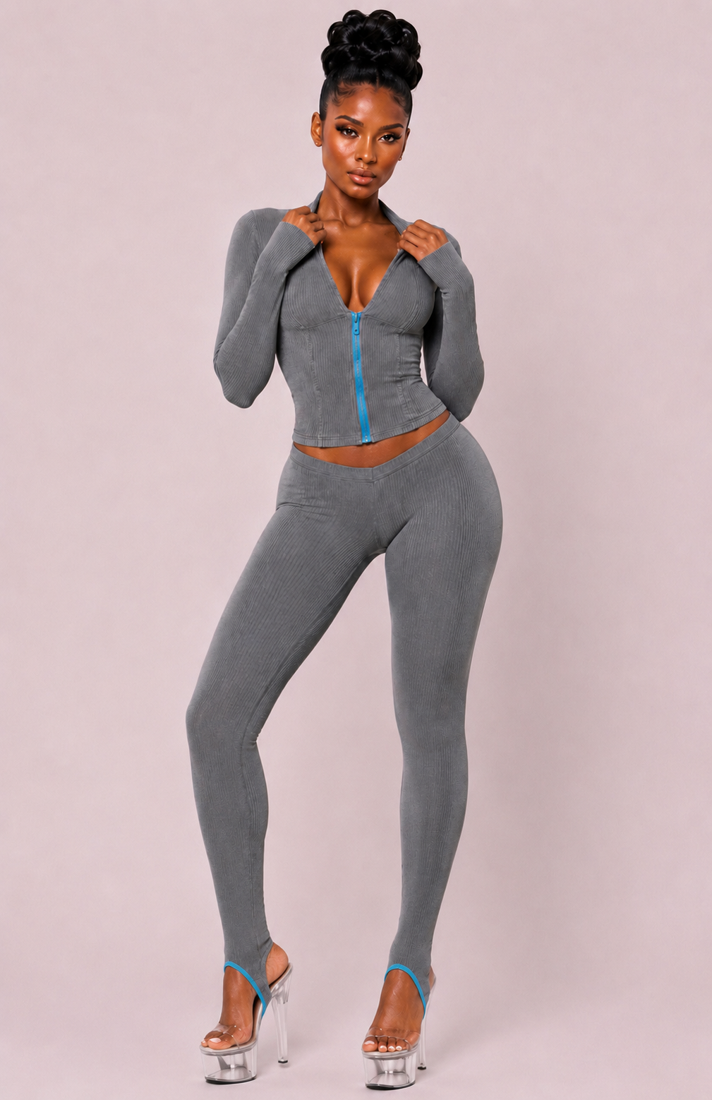 THE RORY LEGGINGS (smoke grey)