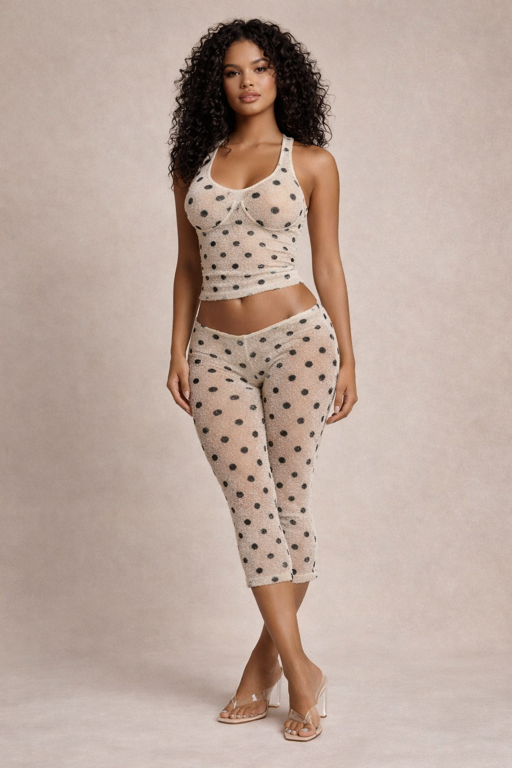 RHUE MESH POLKA SET